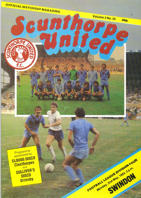 <b>Monday, May 2, 1983</b><br />vs. Scunthorpe United (Away)